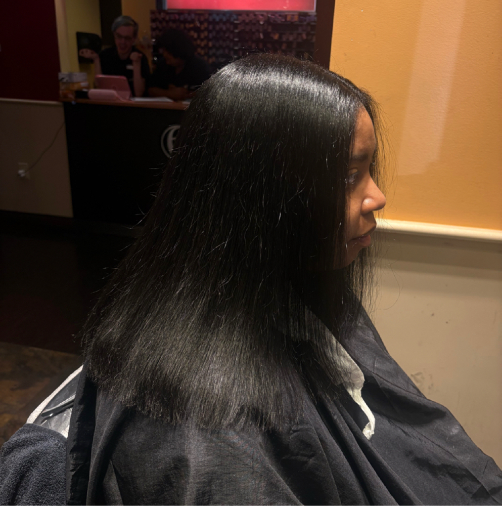 Silk press at Touchedbyyasiii in Atlanta, GA