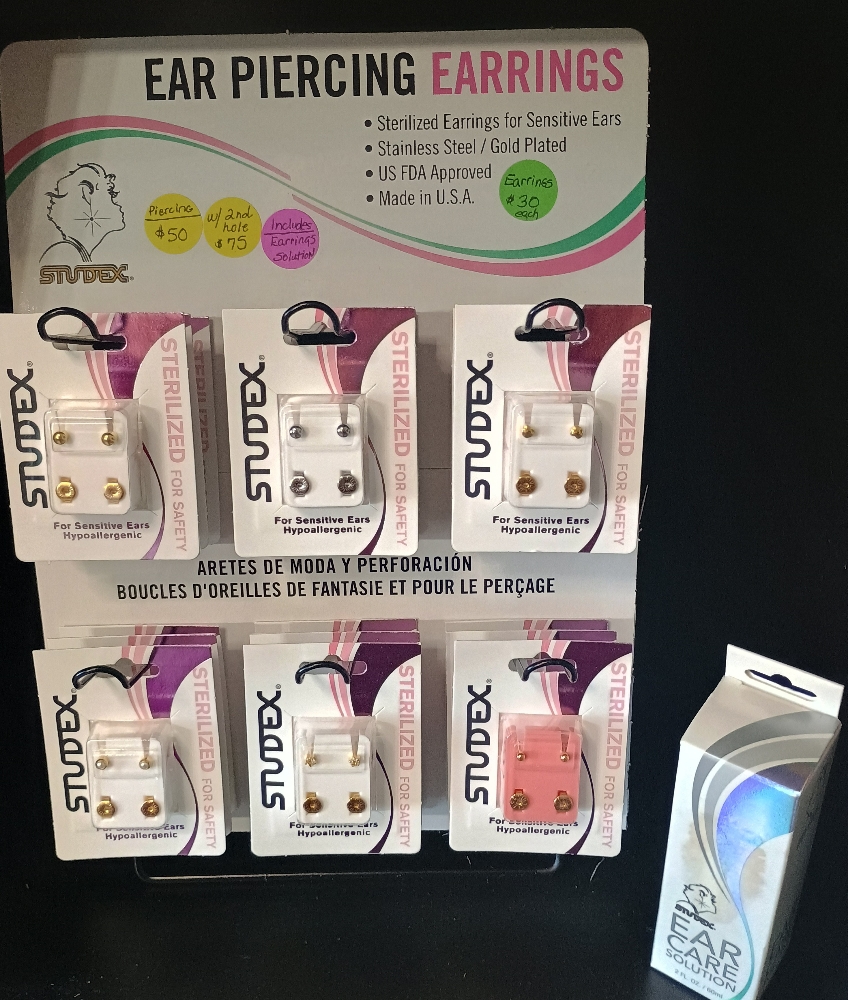 Studex Gun ear piercing