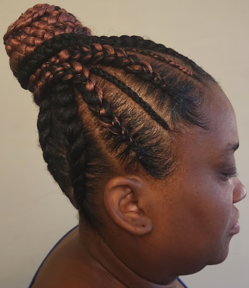 Feed-In Cornrows