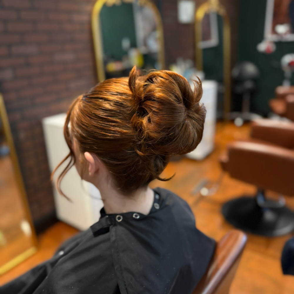 Wedding Updo at The Salty Suite Salon in Lakeland, FL