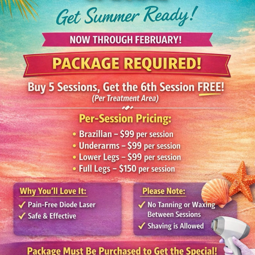 FEBRUARY -Laser Special at New Age Skincare Spa llc in Excelsior Springs, MO