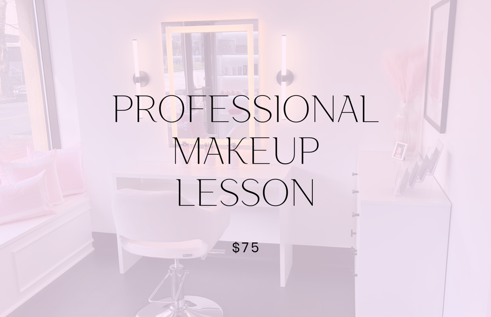 Professional Makeup Lesson