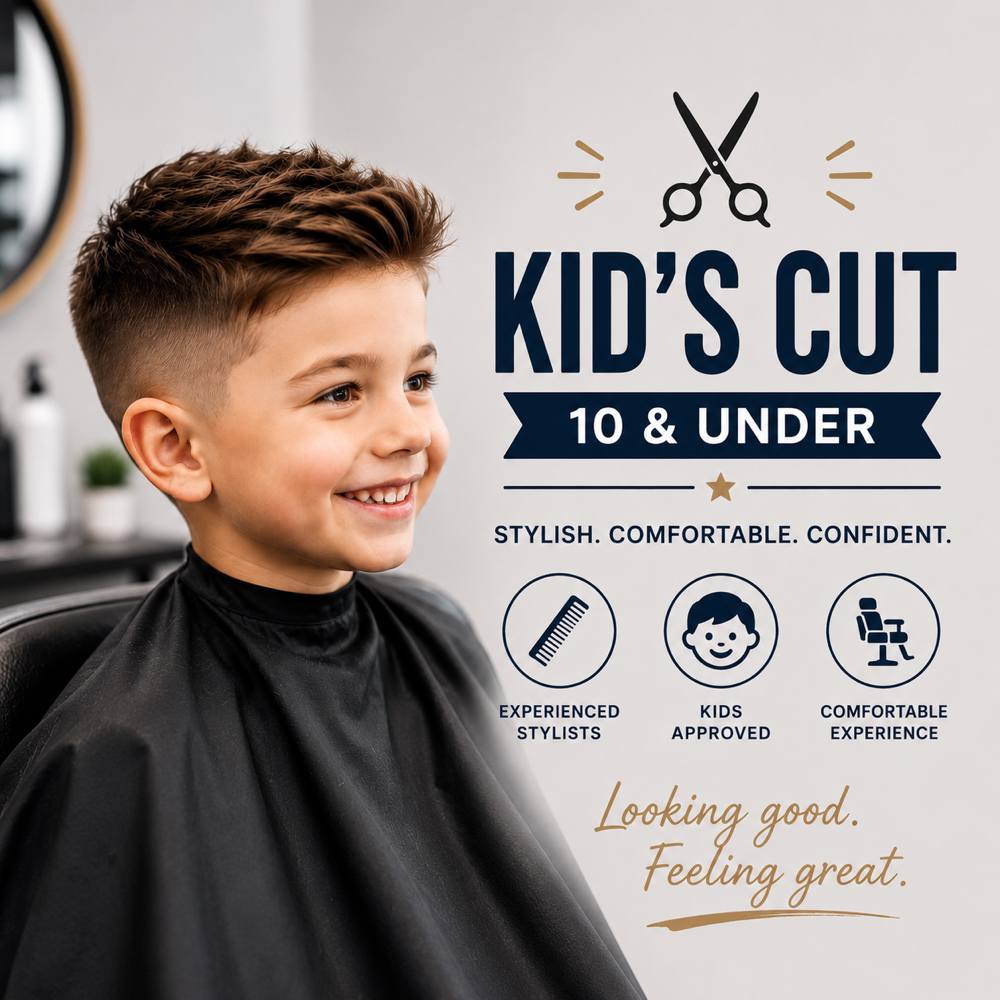 Kid Cut 10 & Under at Suite Elixir Hair Studio in Timonium, MD