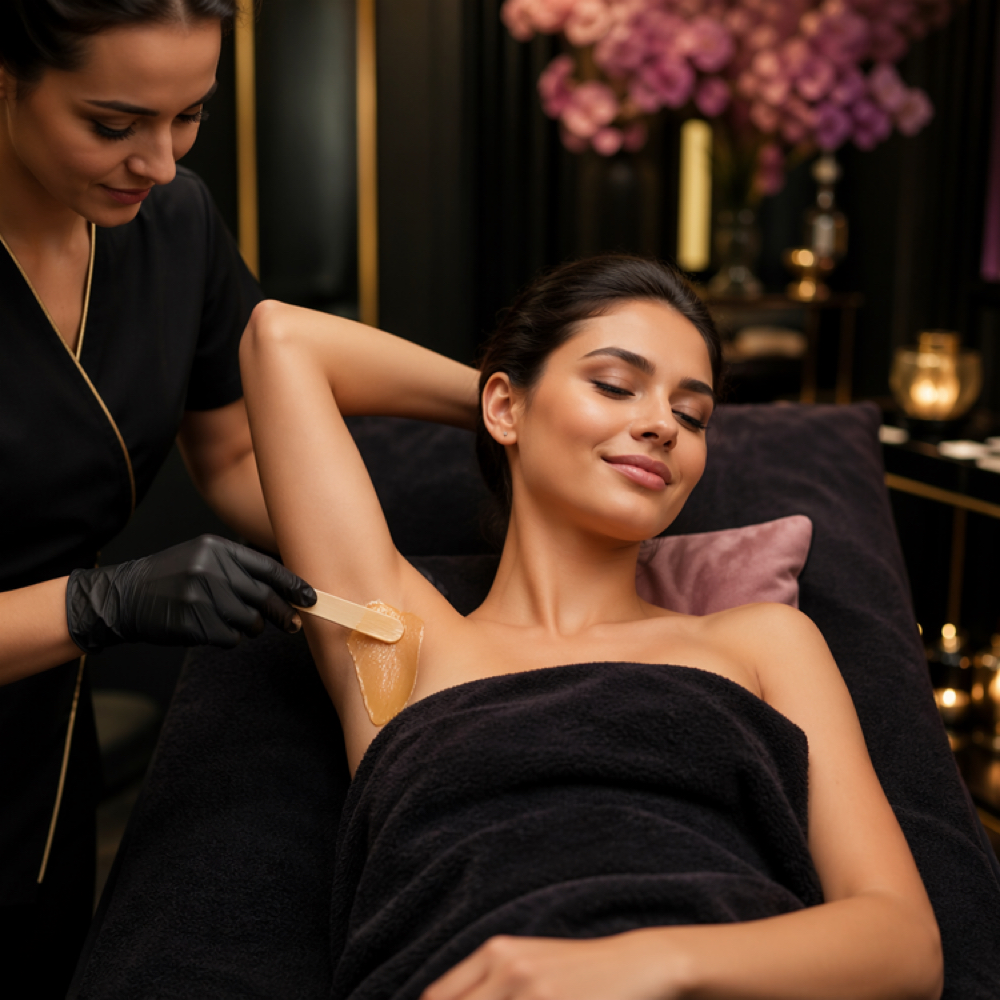 Underarm Sugaring at The Wax Box in Dover, DE
