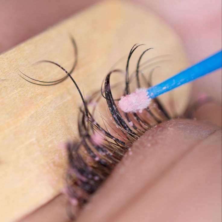 Lash Extension Removal at Refinery Aesthetics Loft in Oxon Hill, MD