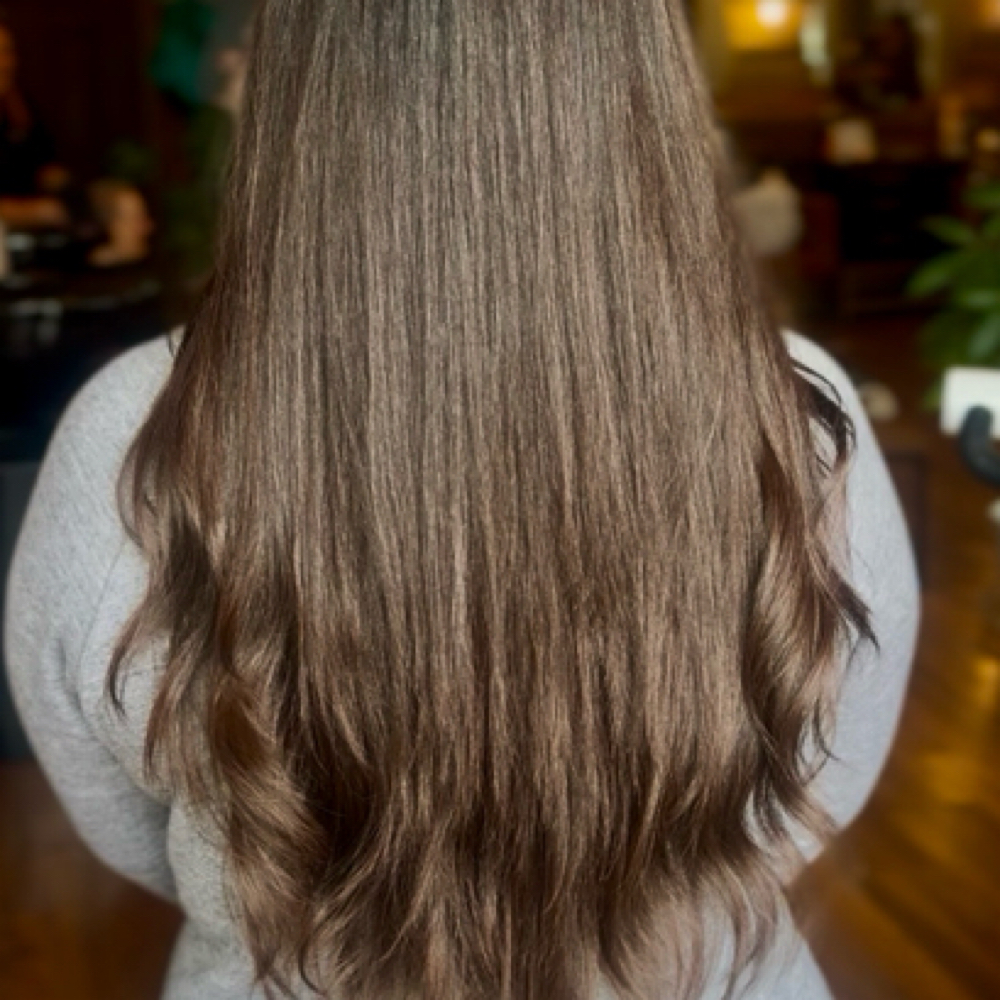 Sharp Finish (add-on cut) at DARKBAR Salon in Knoxville, TN