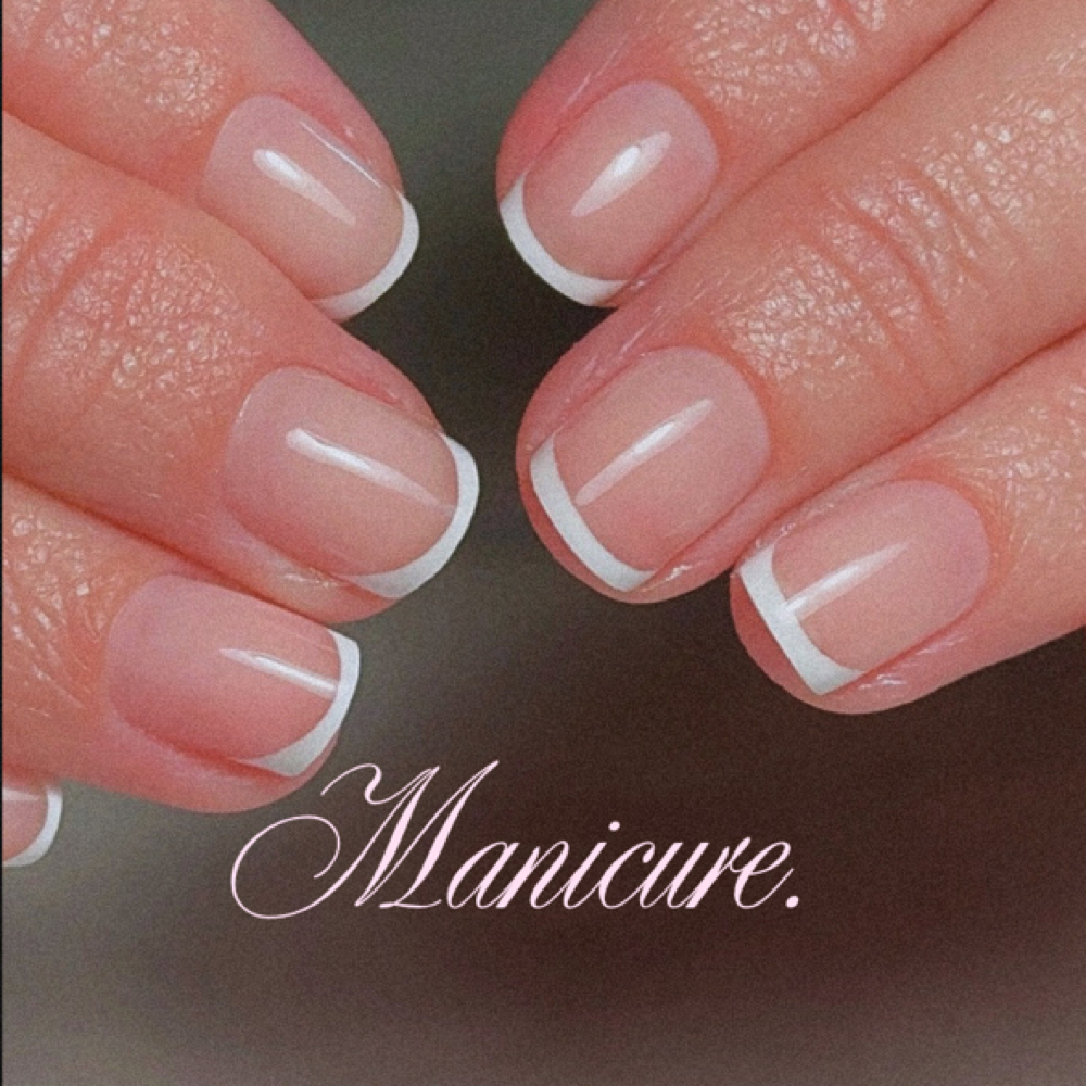 Structured Hard Gel Manicure at IGHO manicure studio in Minot, ND