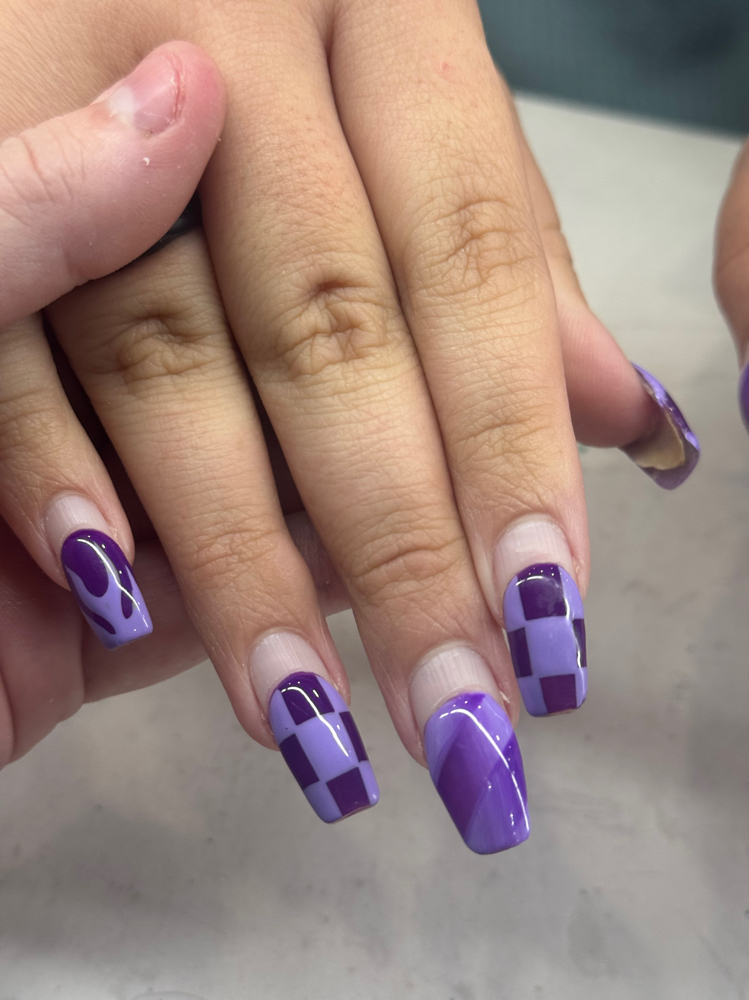 Acrylic Nail Rebalance (4+weeks)