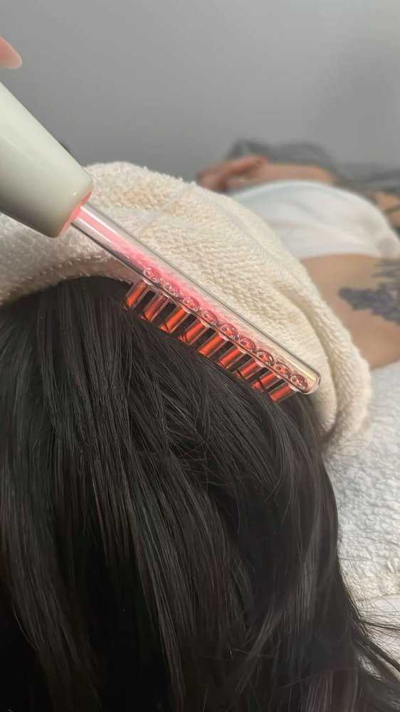 High Frequency - Scalp at The Twisted Angel Salon & Spa in Bloomington, IN