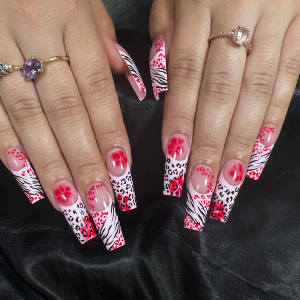 Apres Gel-X full Set Short/ Medium at Teo Nails in Laurel, MD