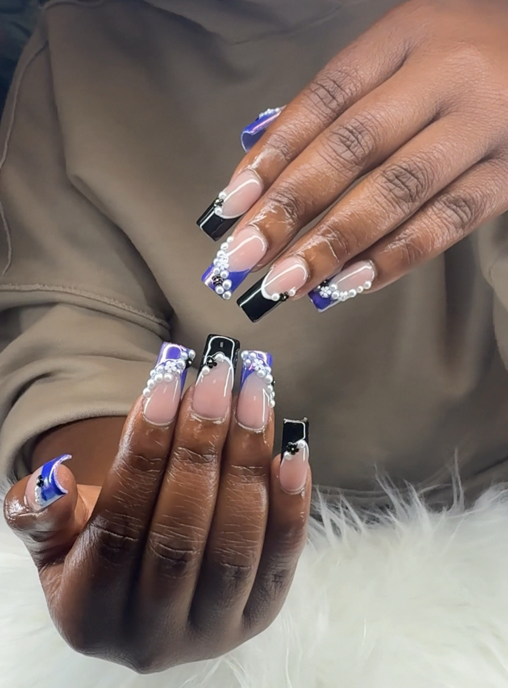 Gel-X Full Set, Long Square