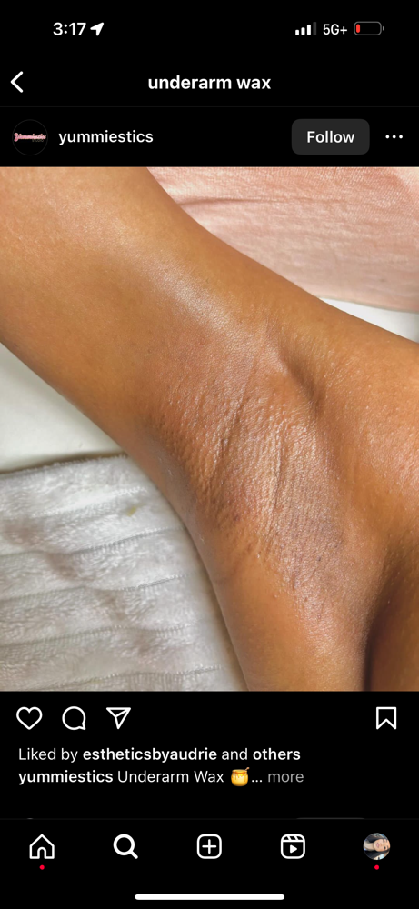 Underarm Wax