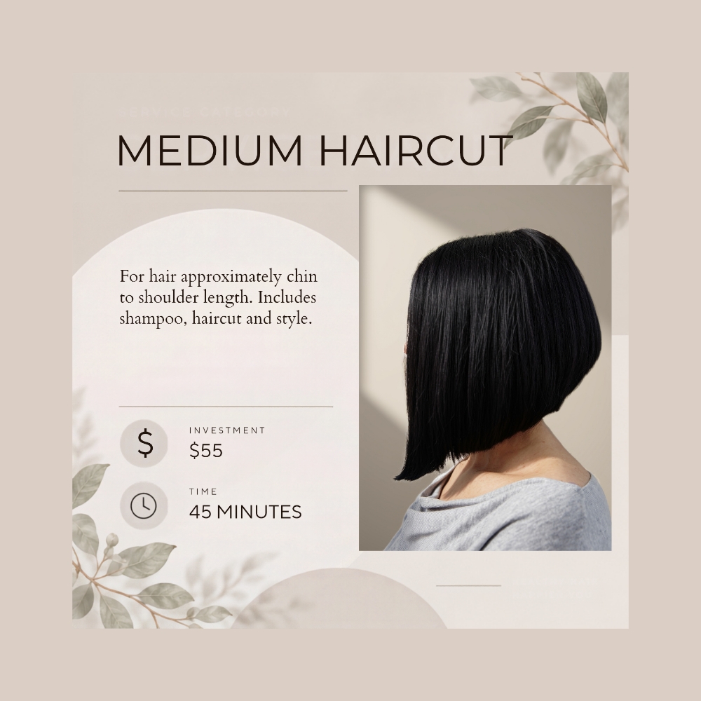 Medium Haircut at Shannon West Hair in Loveland, CO