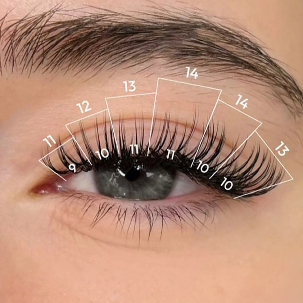 Custom Style Extensions Full set at Lash Art By Salvina in Palm Harbor, FL