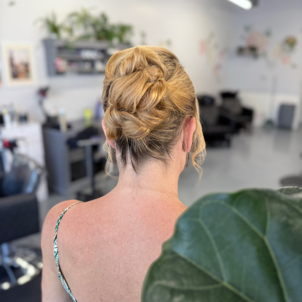 Updo’s at Naome Salladay Calavera Luxe in Santa Clarita, CA