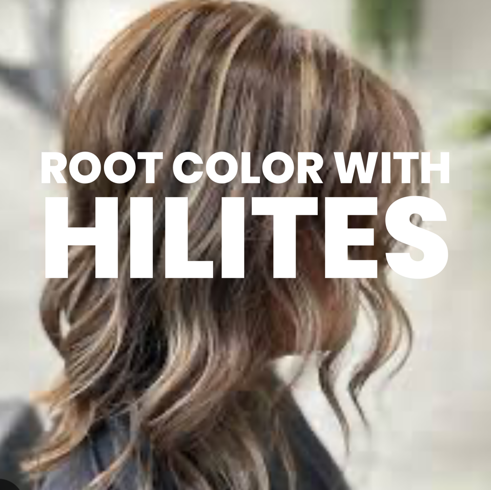 Root Color With Highlights