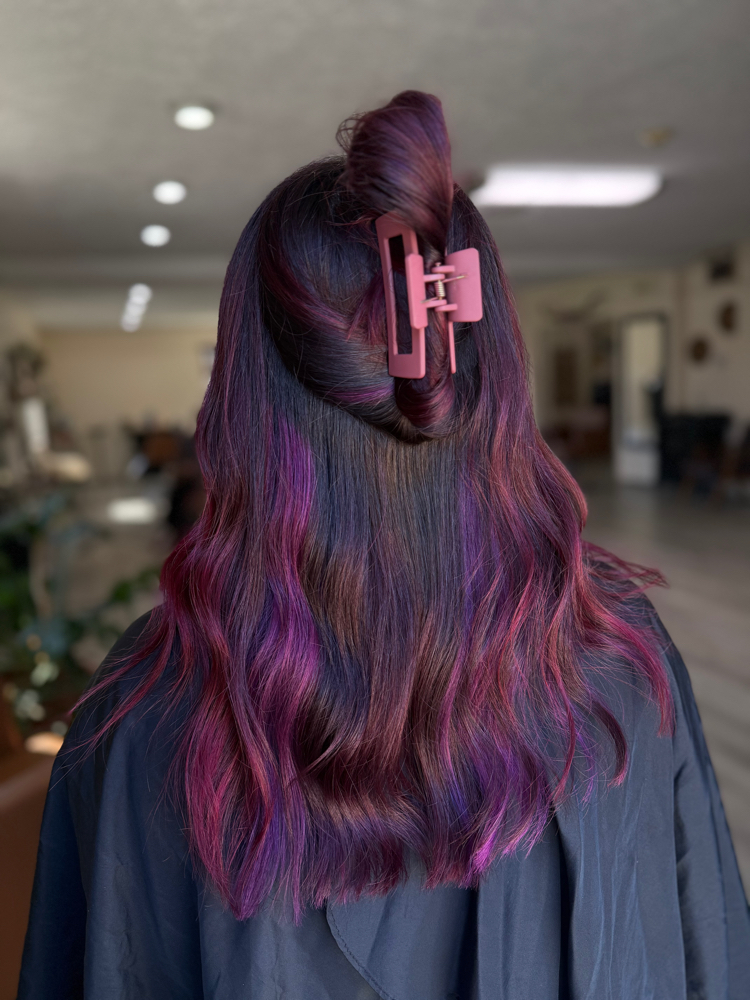 Partial Custom Color at Mane Attraction Salon & Spa in Mineral Wells, WV