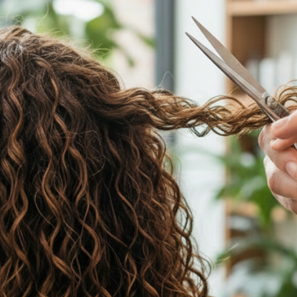 Signature Curl Enhancing Cut at Conscious Curl Co. in Rocky River, OH