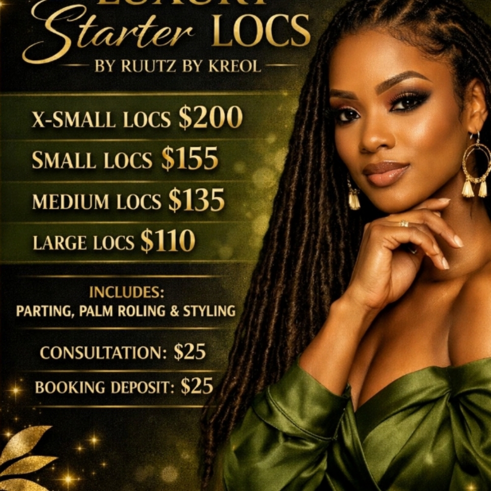 Starter Locs at Ruutz By Kreol in Killeen, TX