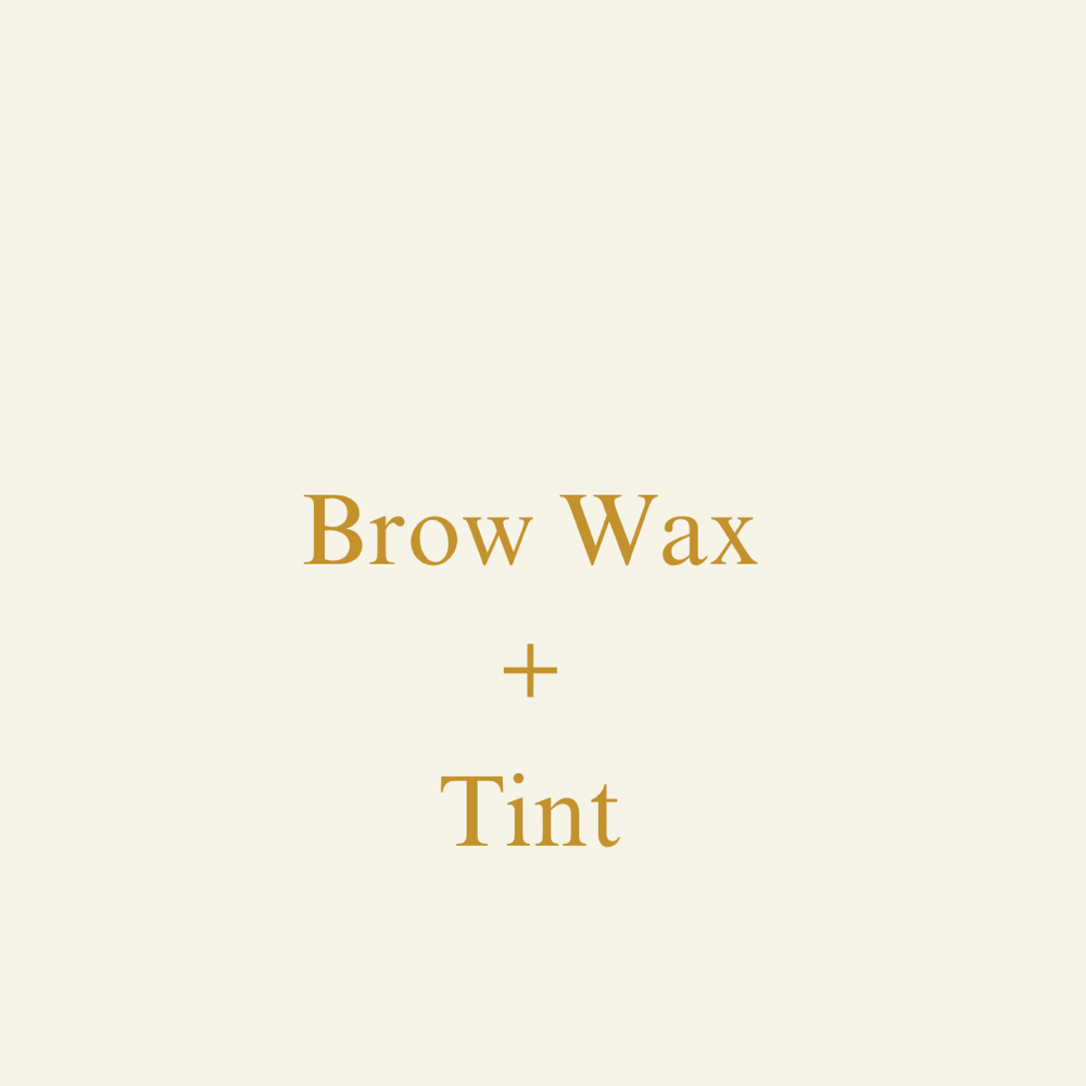 Eyebrow wax with tint at Avi x Esthetics in Roseville, MN