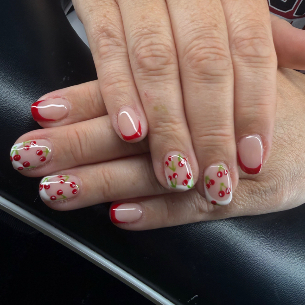 Builder Gel Manicure at Brewed Beauty Nail Bar in Brooklyn, IA