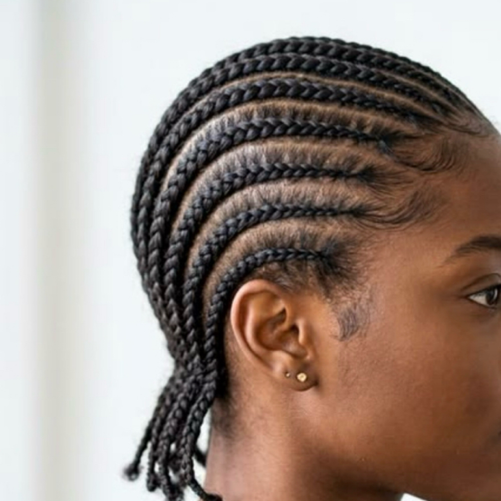 CONROWS STRAIGHT BACK NATURAL HAIR