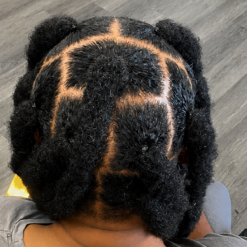 Wicks New Growth Maintenance at DeLisha Doin’ Locs Well in Charlotte, NC