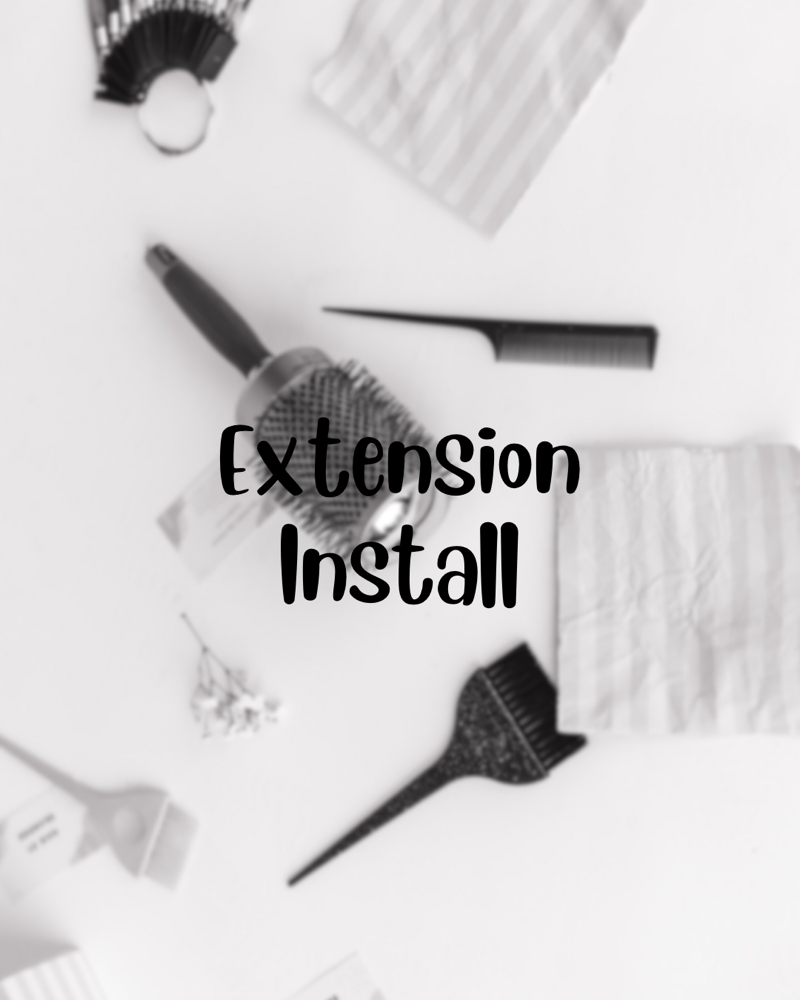 Extension Install (Per Row)