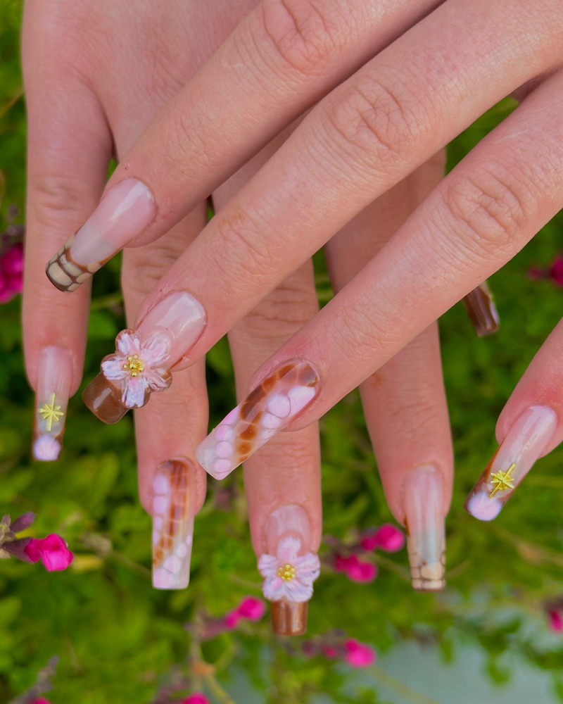 medium gel x full set