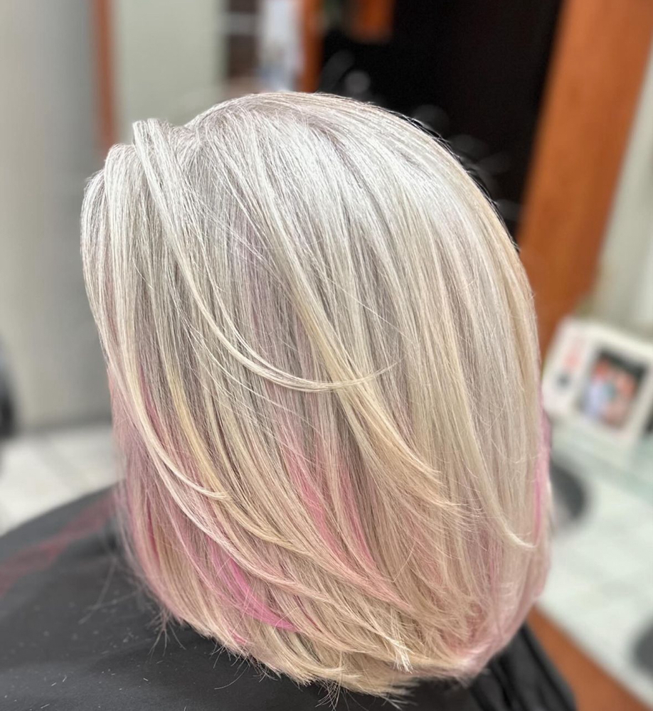 Partial Highlight with Haircut