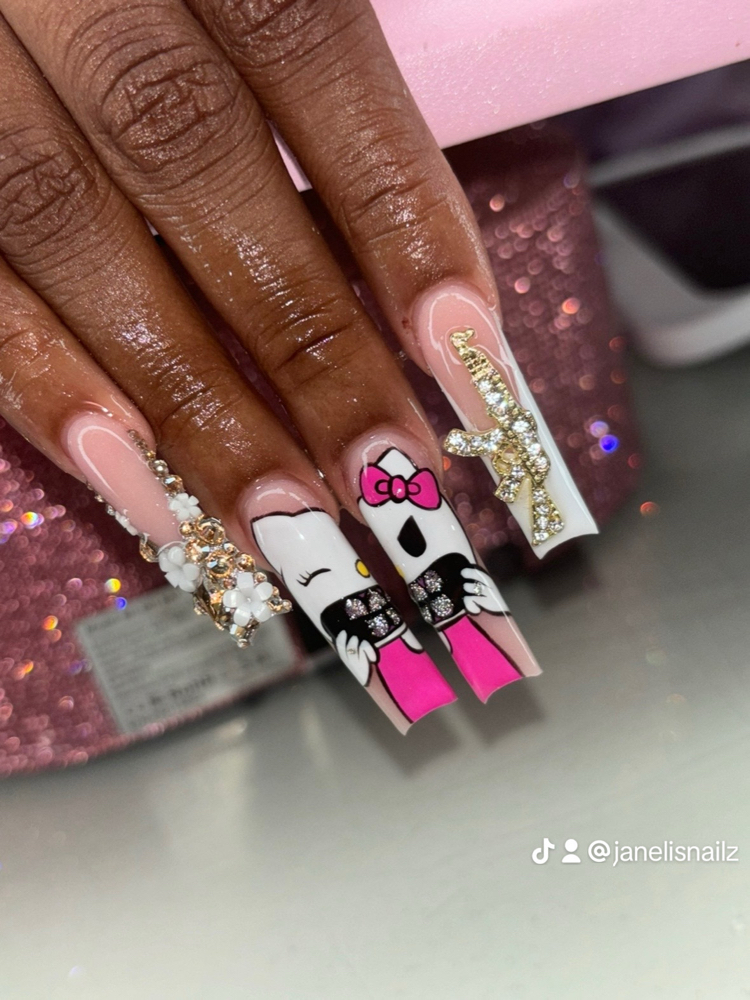 Extreme Nail Art at Janeli’s Nailz in Streamwood, IL