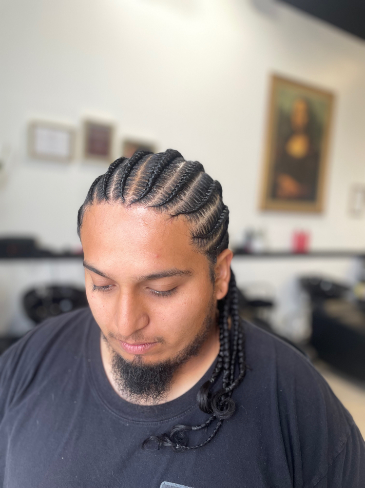 Cornrow Braids at Beloved Beauty Salon in McAllen, TX