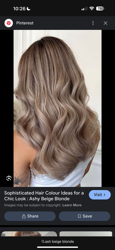Dimensional Blonde