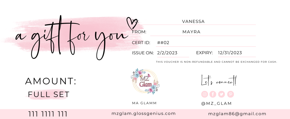 Gift Certificate