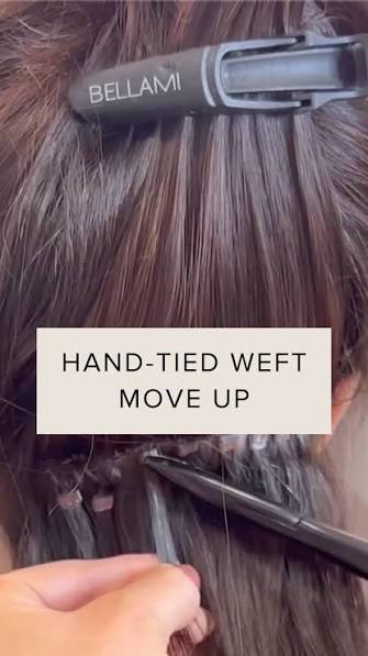 Extension Weft Move Up Per Row at Hair & Lashes By Chelsie in Tazewell, TN