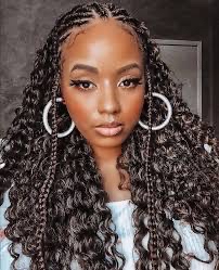 Large Tribal Braids Waist Length