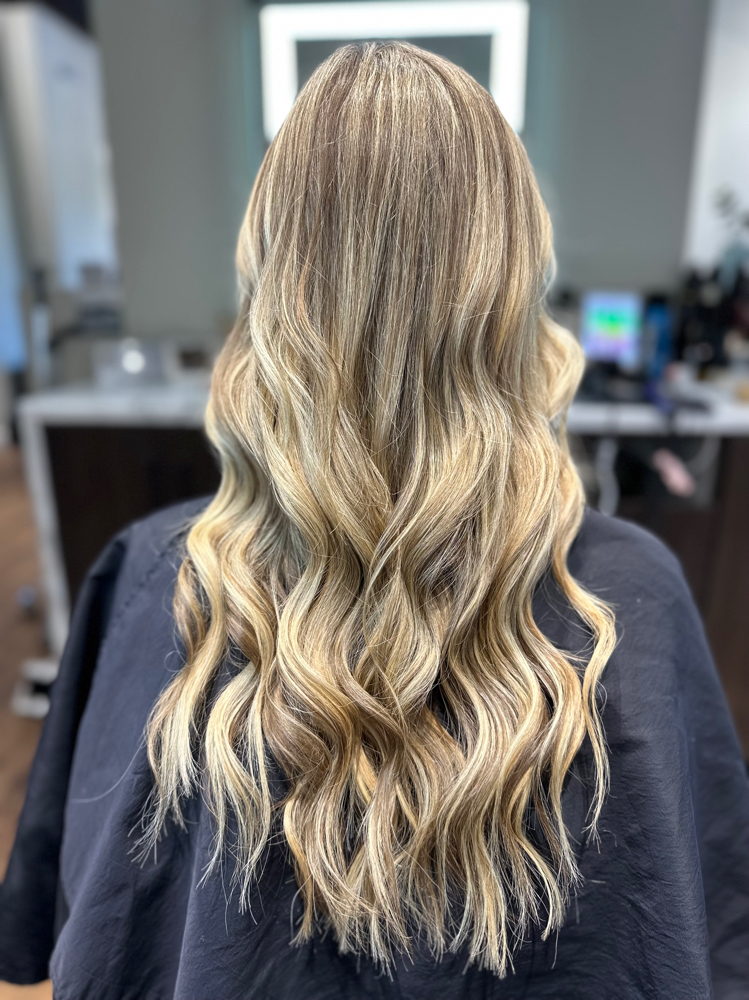 Foil Haircut Blowdry