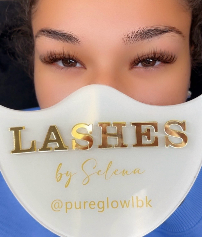 Brown Eyelash Extensions