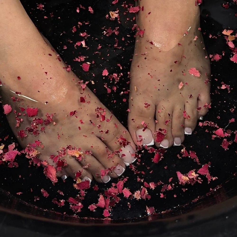 Pedicure. Essential Glow at Fon Beauty Studios in Mesa, AZ
