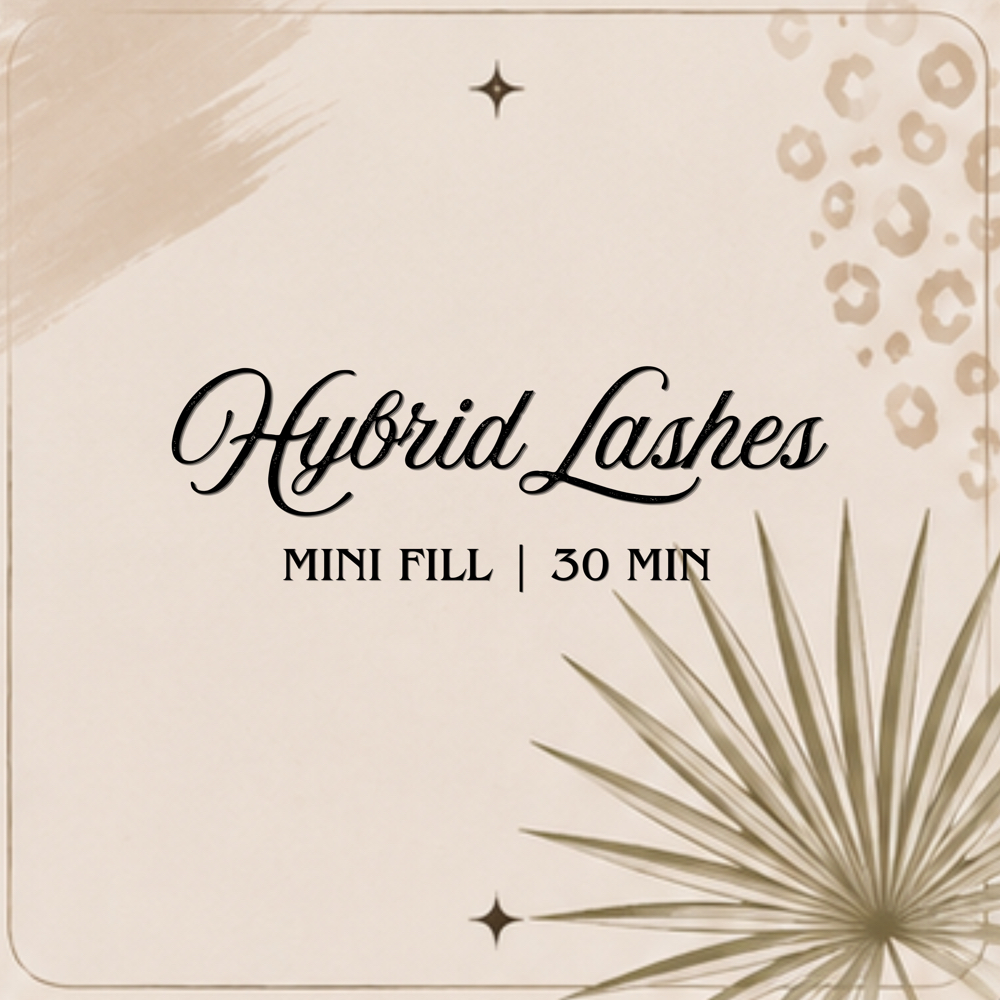 HYBRID LASH MINI FILL at Desert Bloom Esthetics in Tulsa, OK