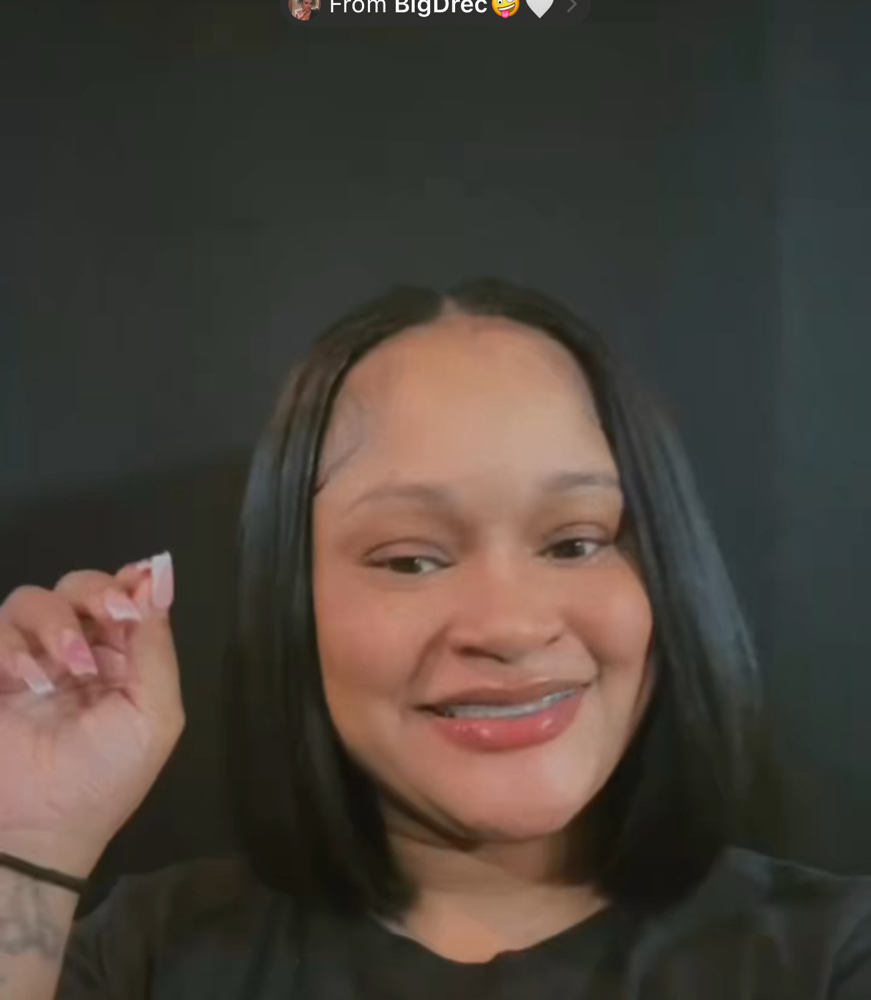 quick weave with leave out
