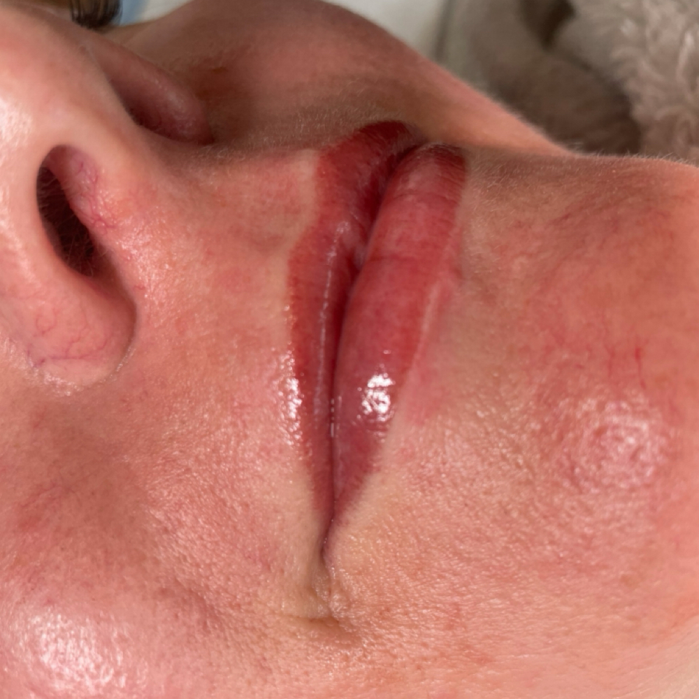 Lip Touch Up at Amanda Truelove in Camas, WA