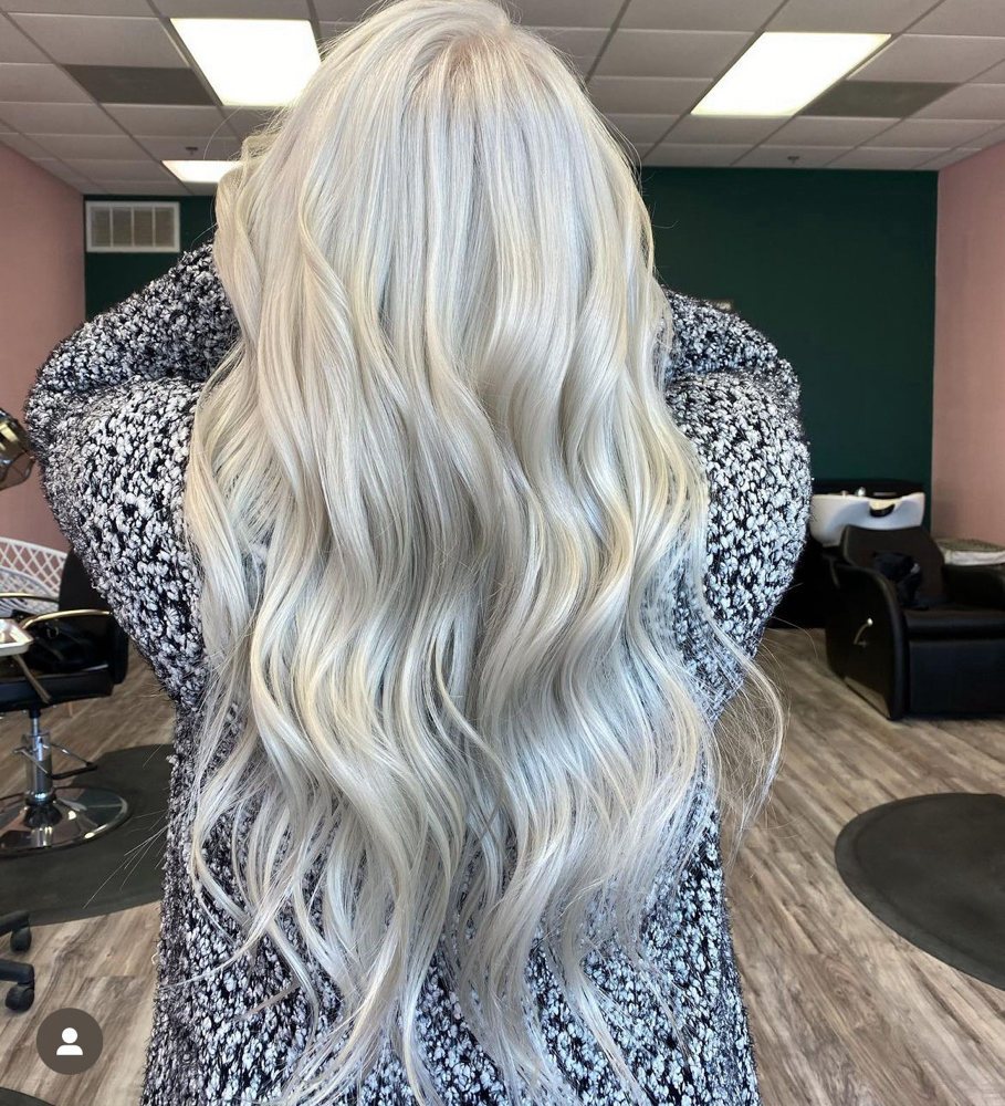 On Scalp Bleach Retouch
