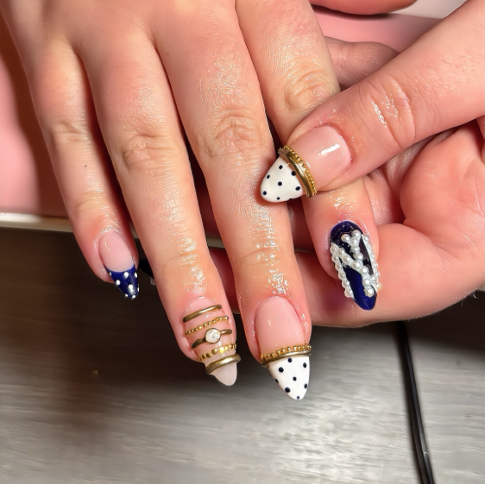 Gel X Full Set - Tier 4 Designs at NailsByGreta in Ramsey, MN
