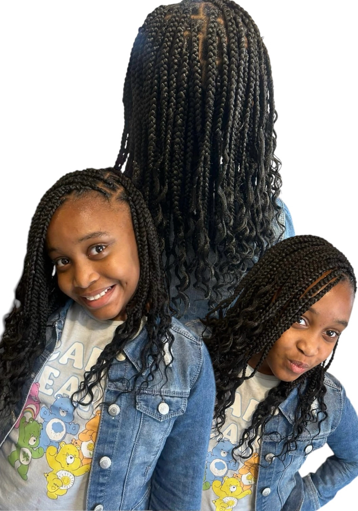 Kids Medium Knotless Ages 6-10