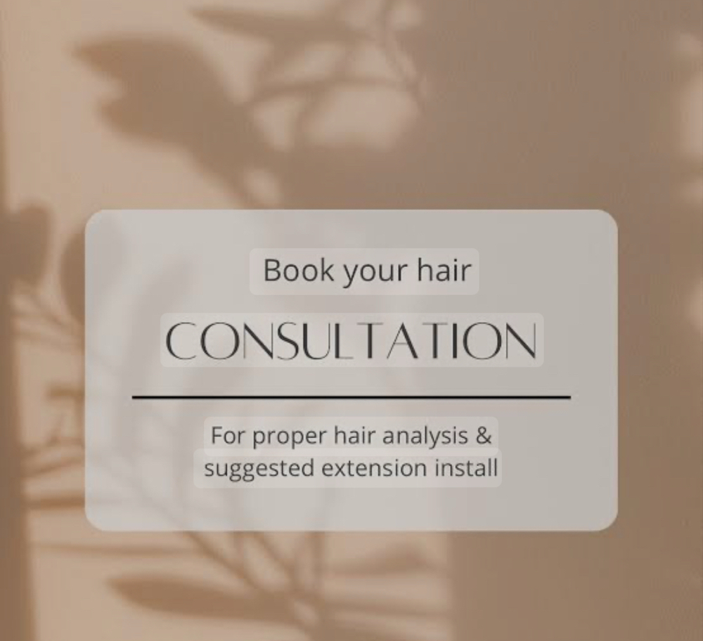 Hair Consultation