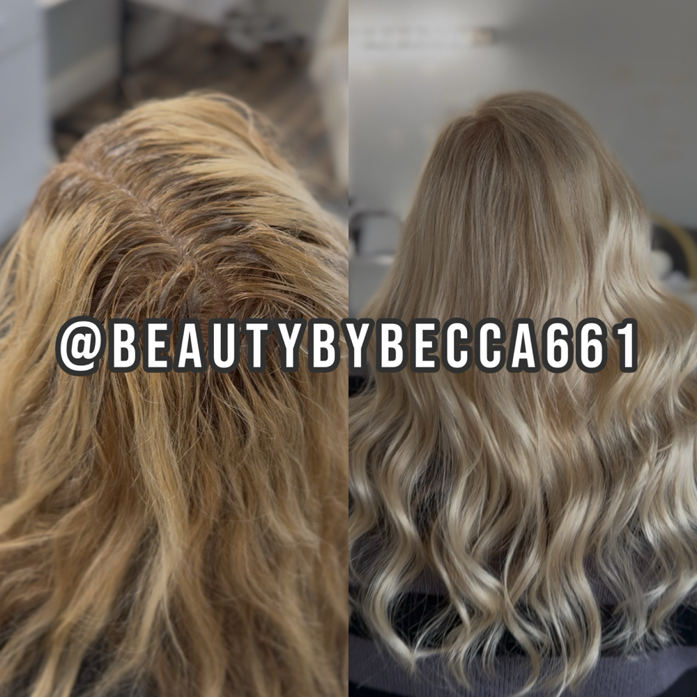 Root Touch Up at The Look Beauty Lounge in Bakersfield, CA