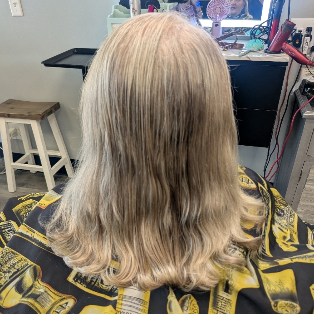 Dry Cut at Tawney’s Beauty Haven in Bellefontaine, OH