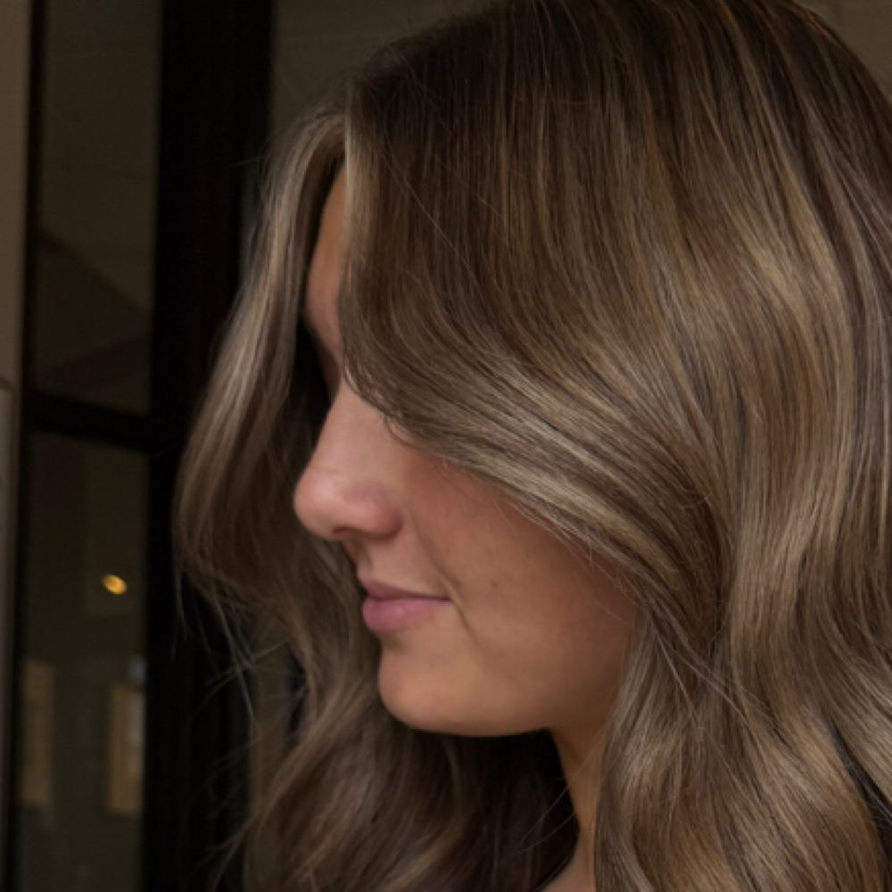 Partial Custom Blonding Session at Made by Madeline in Oshkosh, WI