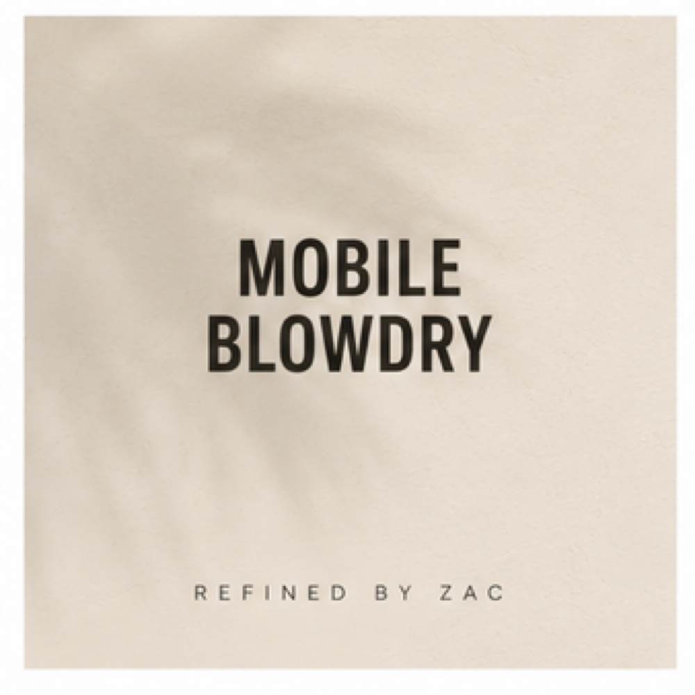 Mobile Blowdry at Refined by Zac in san diego, CA